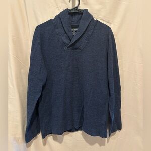 Van Heusen Men's Navy Shawl Collar Sweater